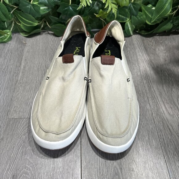 KURU PACE KURUCloud Boat Shoe Lightweight Slip On Jet Beige US SZ 11 main image 8
